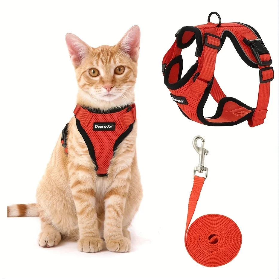 Escape Proof Cat Harness Set