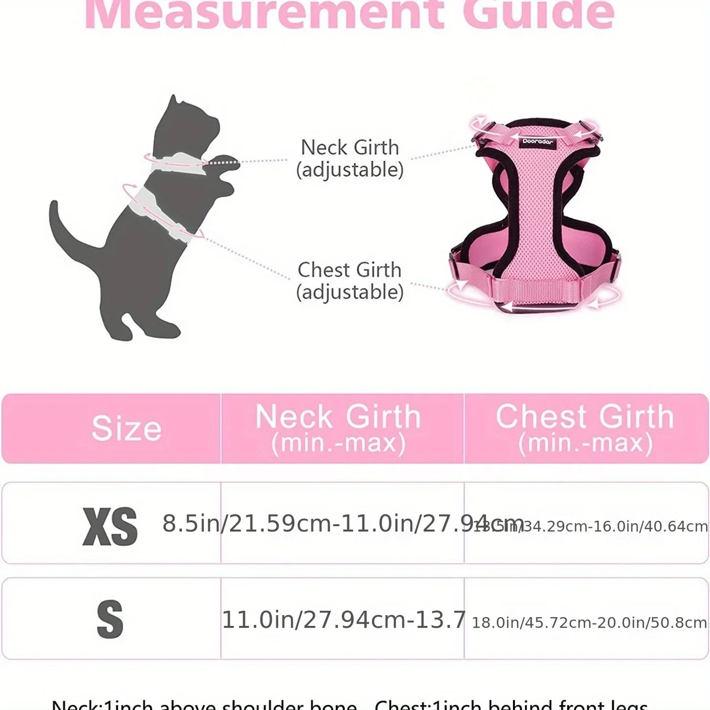 Escape Proof Cat Harness Set