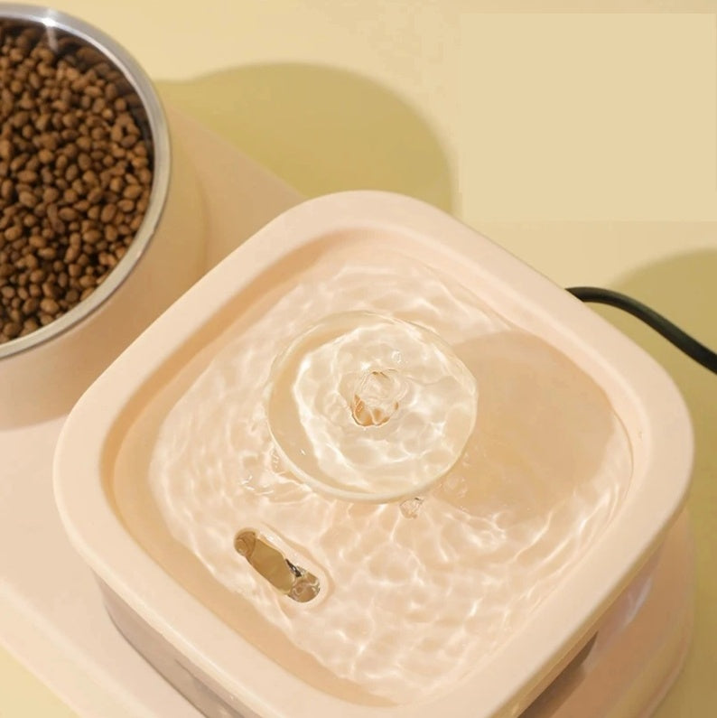 FreshFlow Cat Feeder Bowl