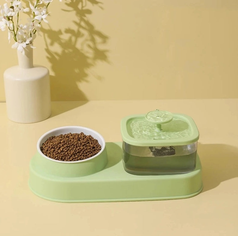 FreshFlow Cat Feeder Bowl