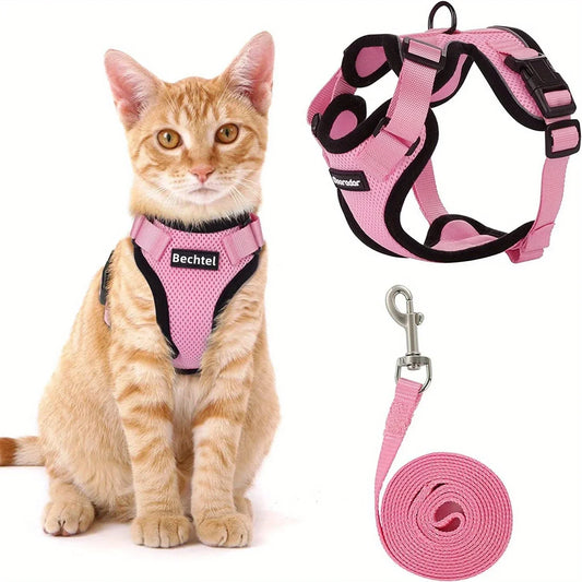 Escape Proof Cat Harness Set