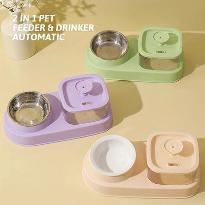 FreshFlow Cat Feeder Bowl