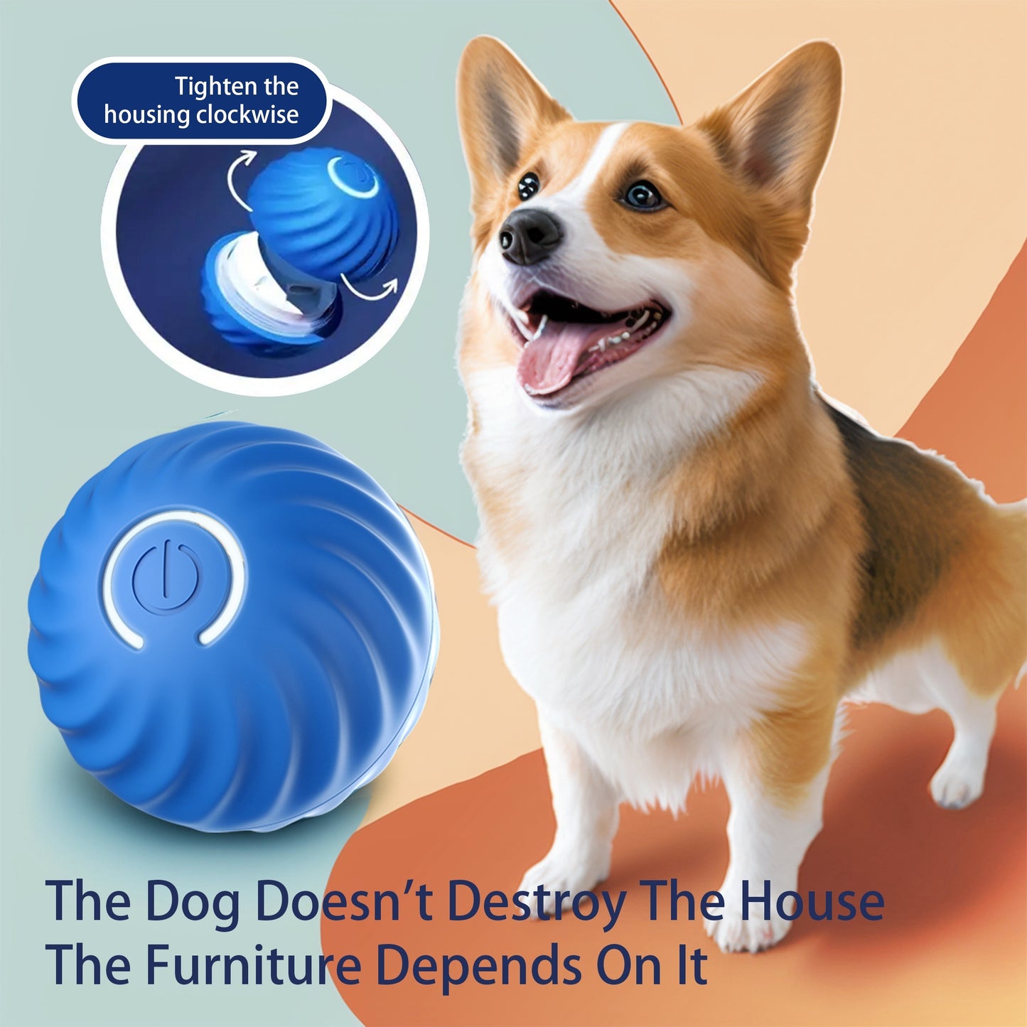 Bouncing Electric Dog Ball